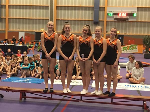 Dames Junior A tweede!