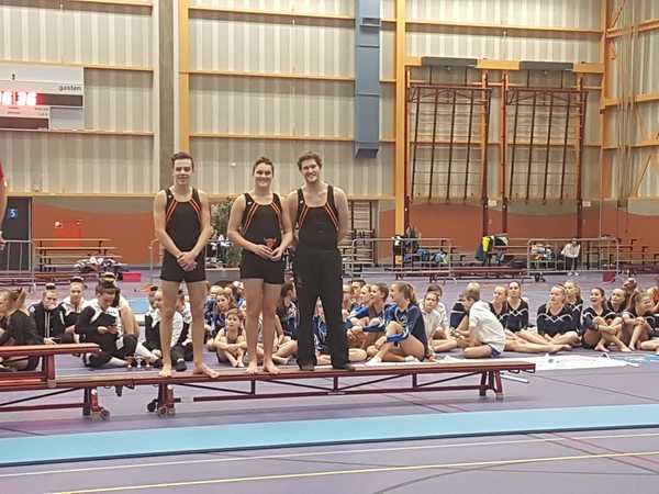 Heren A derde!