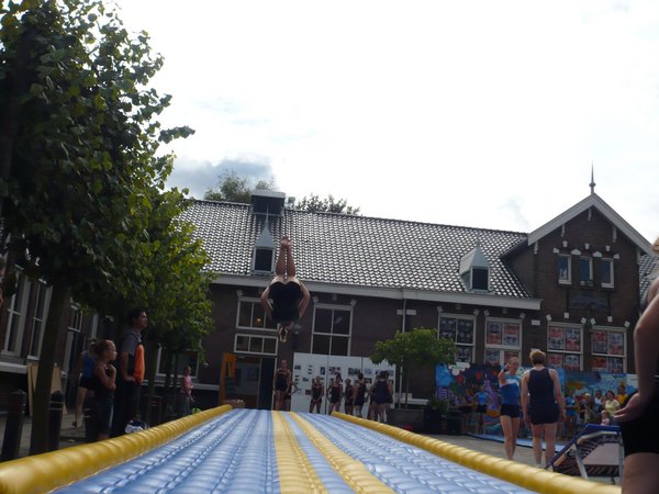 José doet salto voorover