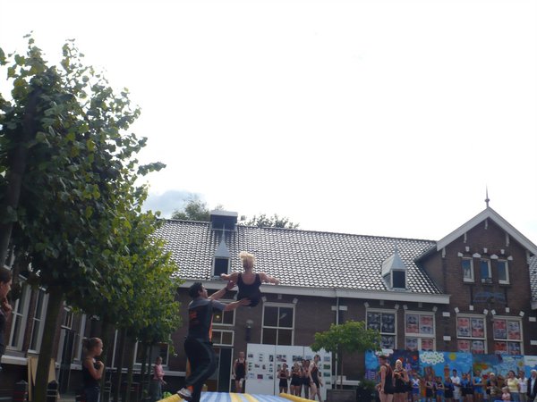 Kim doet dubbelsalto