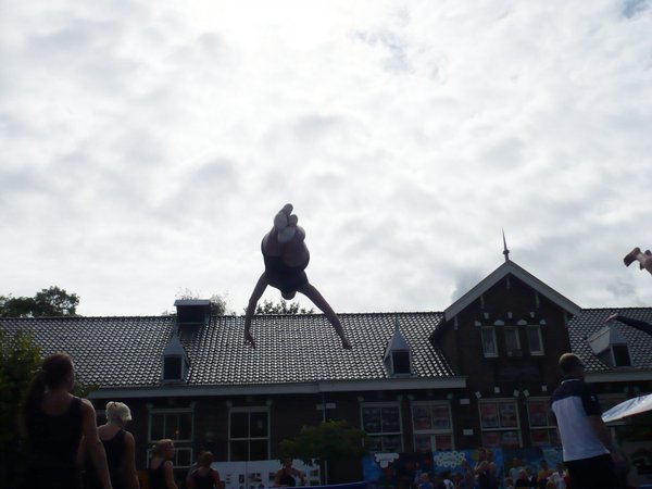 Benen naast elkaar