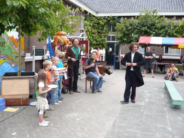 Maurice mocht nog een liedje meezingen