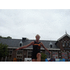 Cheryl heeft een rode knie