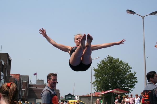 Leontien en een hand