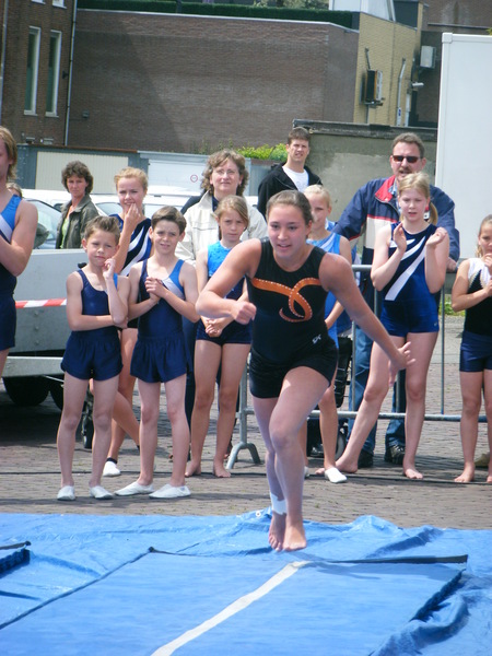 Rennen voor de laatste sprong