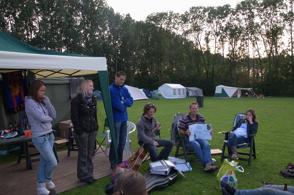 Met het zonnetje weg werd het toch was koeler