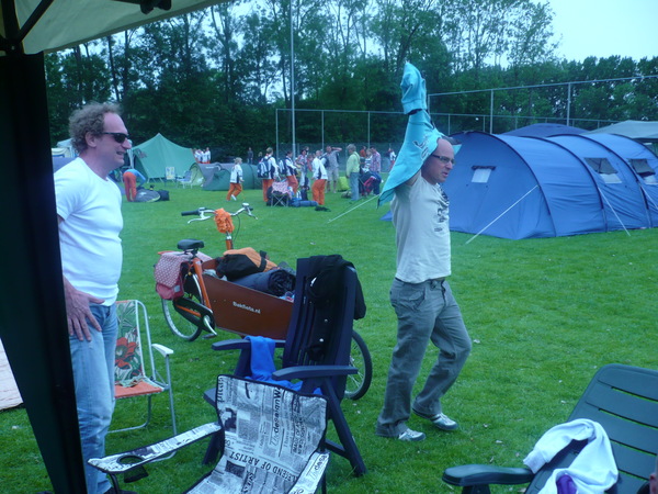 Ook Rob en Nigel komen in beweging