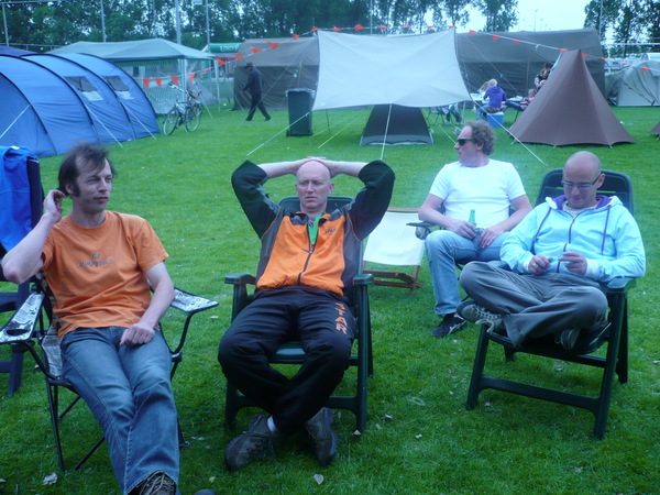 Rob en Nigel zijn alweer klaar met bewegen