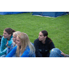 Cindy heeft de sfeer er ook goed in