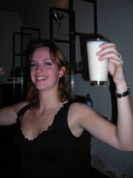 Mariska kan goed tappen