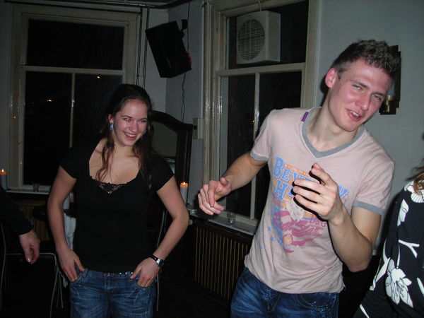Dickie heeft net een kopstoot gekregen