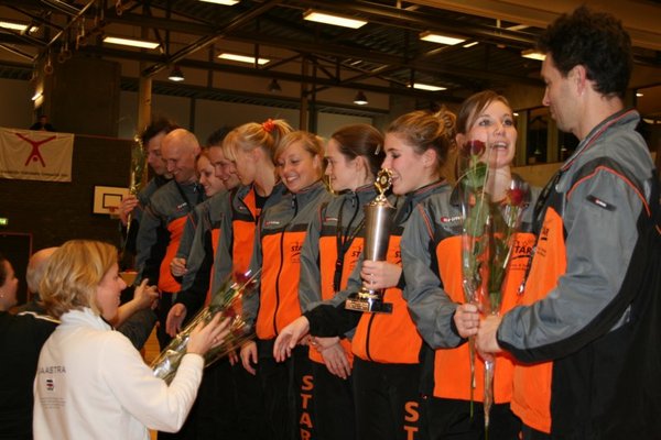 Kijk eens papa, een roos