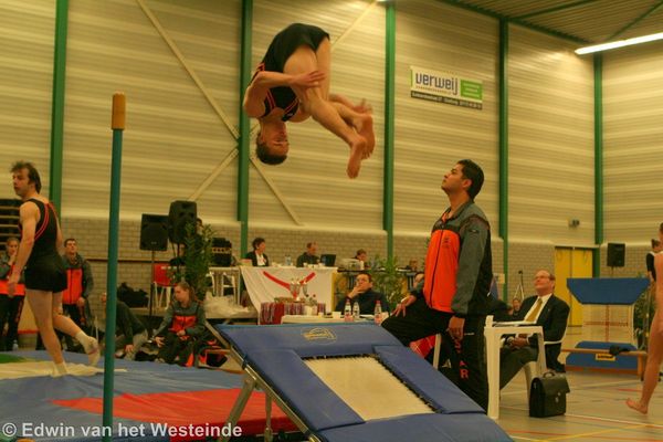Marvin's hoeksalto was niet zo heel erg best