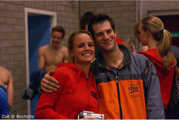 Van links naar rechts: Mayke en Bart