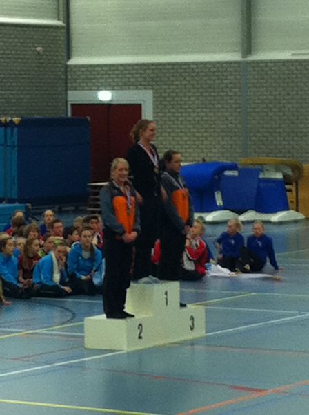 Dames Pegasus: Mayke, Eline en Chantal