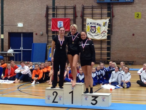 Eline Nederlands Kampioen op Pegasus, en Chantal 3e