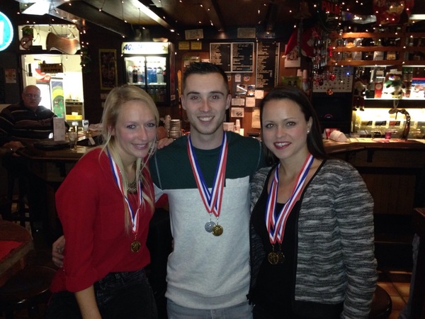 Drie kampioenen
