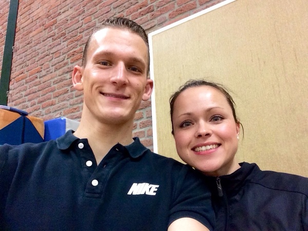 Wouter (links) en Chantal (rechts)