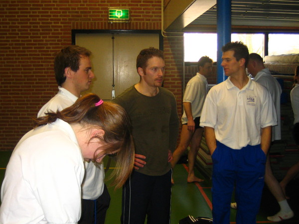 Diandra, Nigel, Lesly en Bart