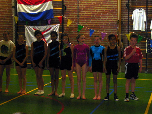 Opstelling kinderen
