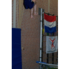 Nigel springt te hoog
