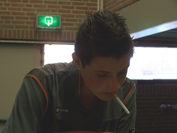 Dylan rookt nog steeds