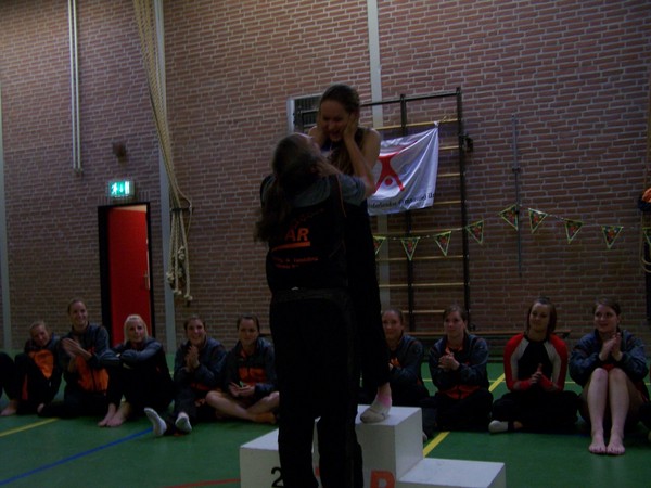 Jamie kreeg nog een medaille van vorig jaar