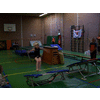 Naar de trampoline toe is al een hele sprong