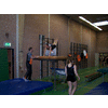 Sonja springt overslag salto