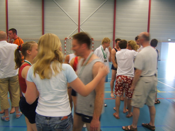 Shelly is ook al bijna even groot als Lesly