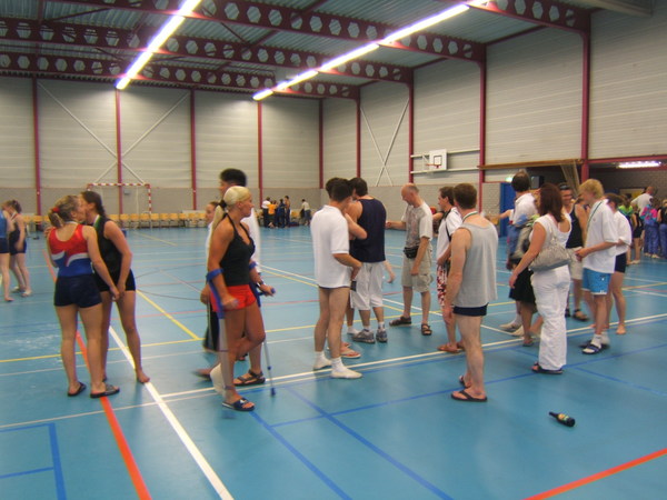 Even allemaal naar de camera kijken