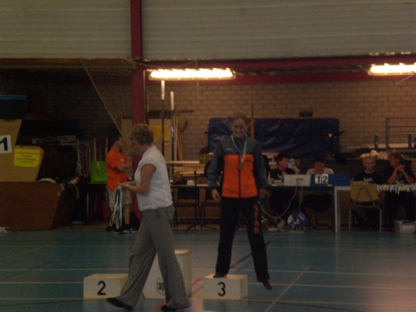 Mariska was heel knap derde geworden
