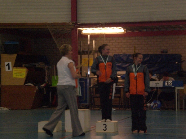 Lisa was derde