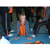 Marion deed weer een goede zeehondenimitatie