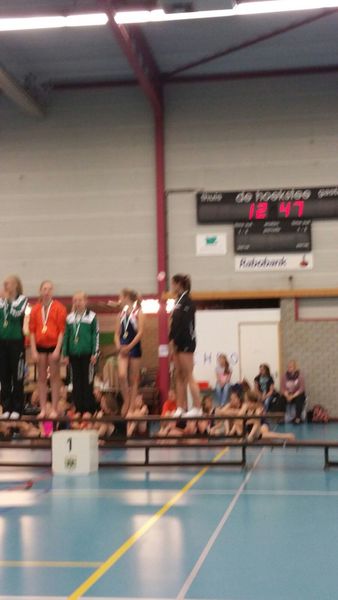 Chantal en Tara goud op Pegasus