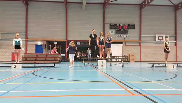 Genoeg plek op het podium