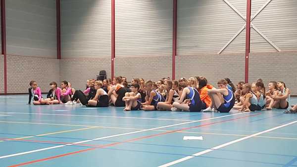 Spanning bij de prijsuitreiking