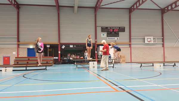 Als een Ninja op het podium klimmen