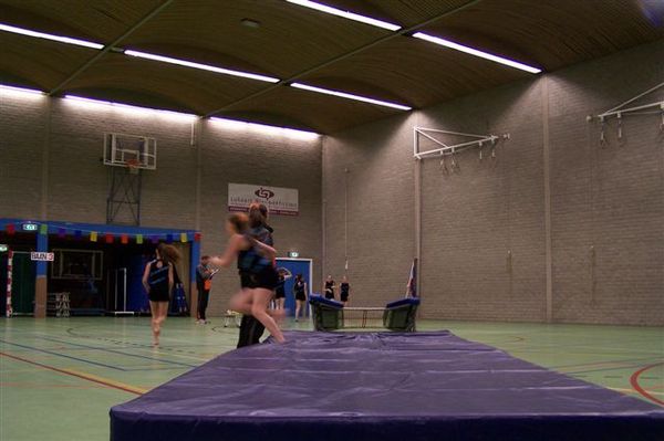 Er deed ook een onzichtbare springer mee