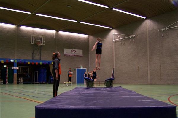 Streksprong halve draai