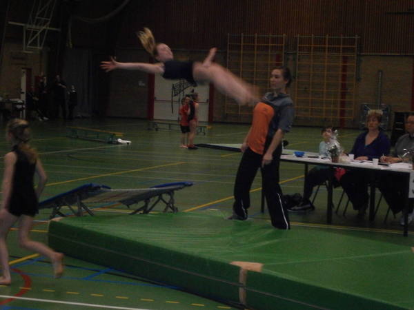 Nog een kwart salto te gaan