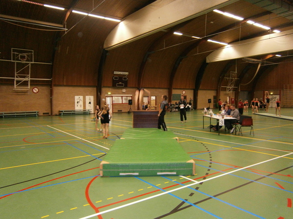 Het scorebord lijkt wel een gezichtje