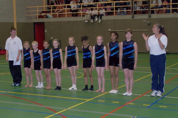 Klaar voor de wedstrijd
