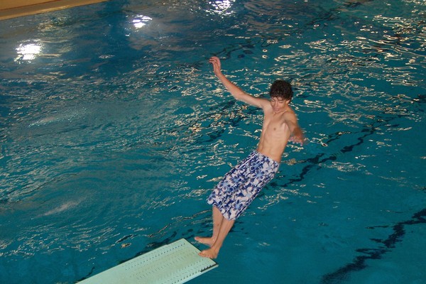 Timo gaat achterover