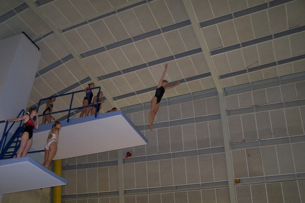 Natasja van de 10-meter-toren