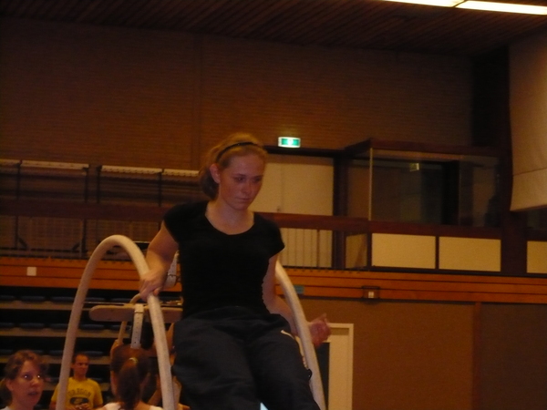 Mariët is geconcentreerd