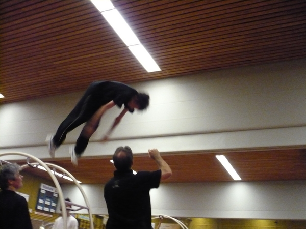 Jeroen doet salto af
