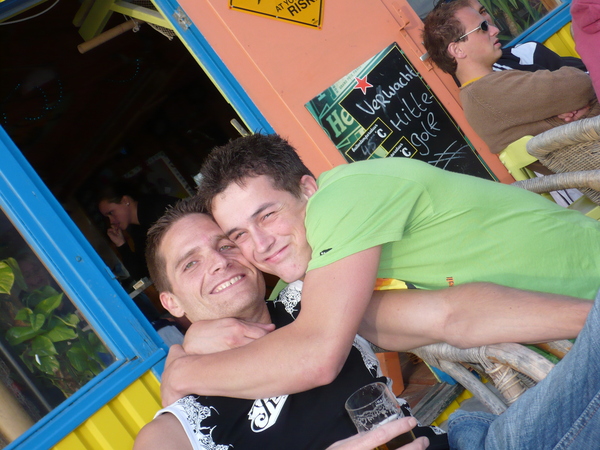 Dennis geniet van Maurice