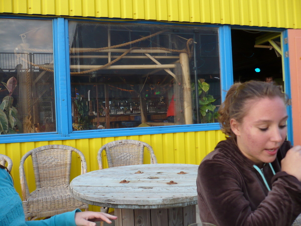 Daar zat Maureen net