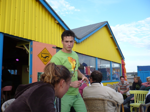 Hee, een foto met Dennis